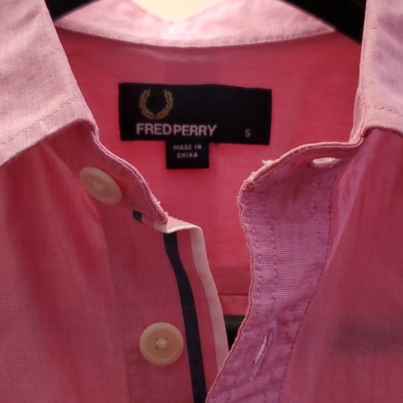 Fred Perry button up - Picture 3 of 3